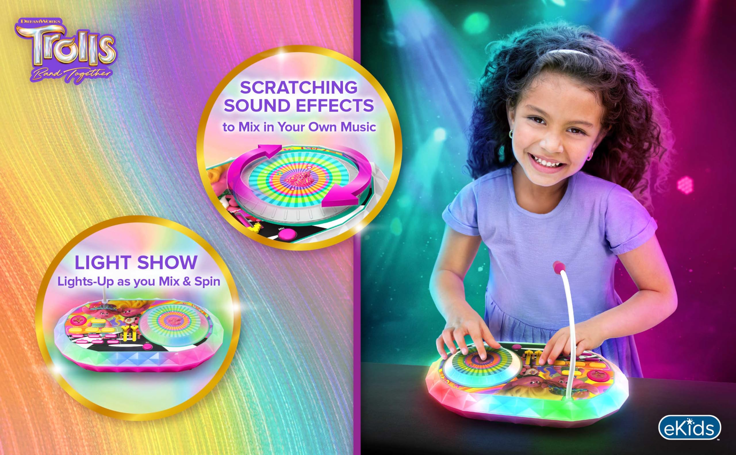 Amazon.co.jp: eKids トロールズバンドトゥギャザー DJ